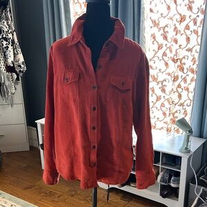 Croft & Barrow Rust color Button Down Shirt